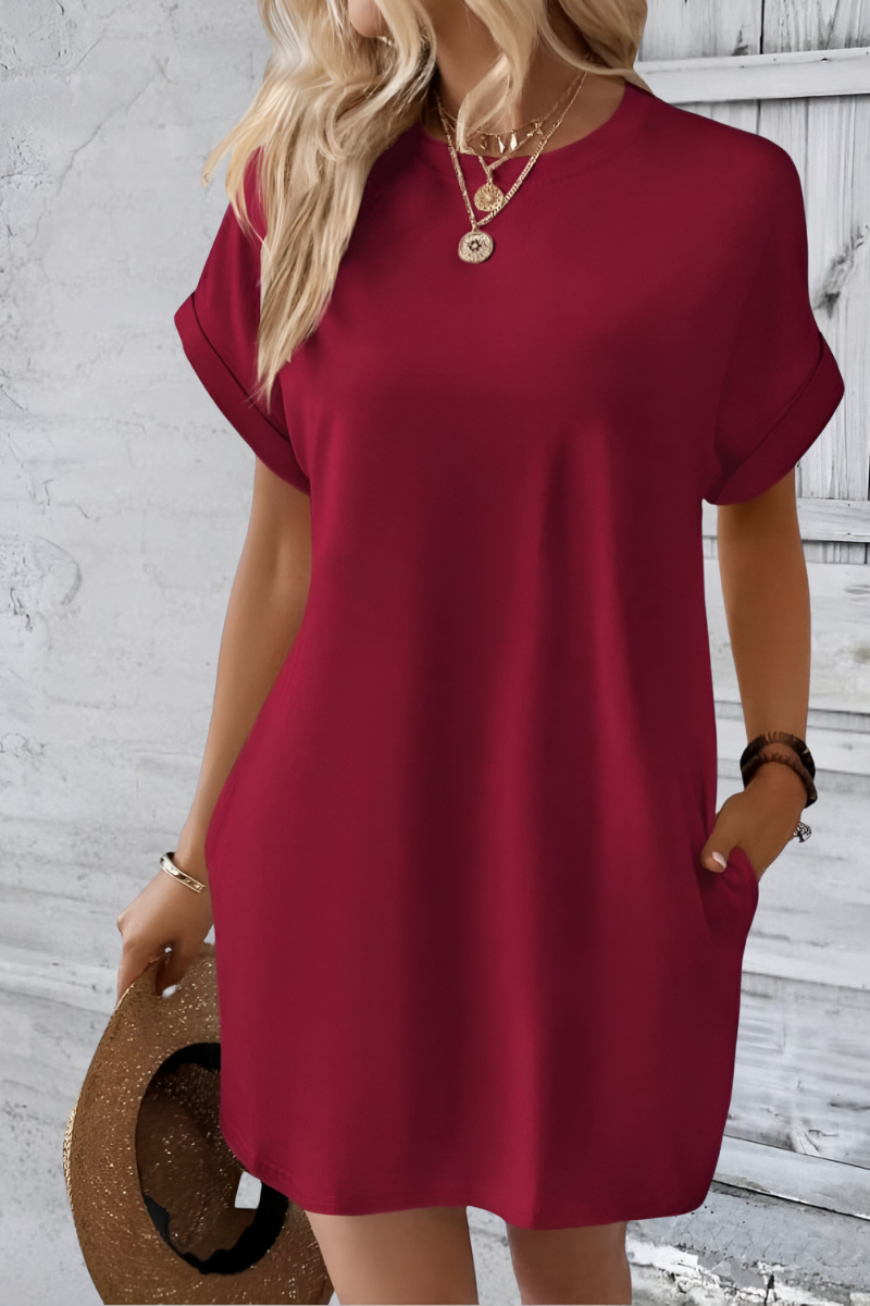 YARA TEE DRESS – Casual T-shirtjurk