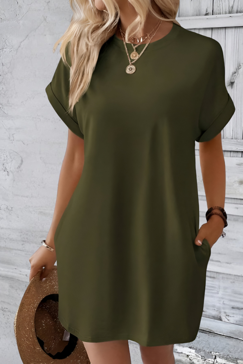 YARA TEE DRESS – Casual T-shirtjurk