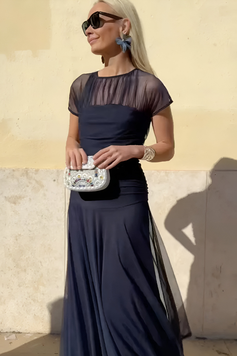 CLAIRELIA Elegante & Verfijnde Maxi Jurk β Romantisch & Veelzijdig
