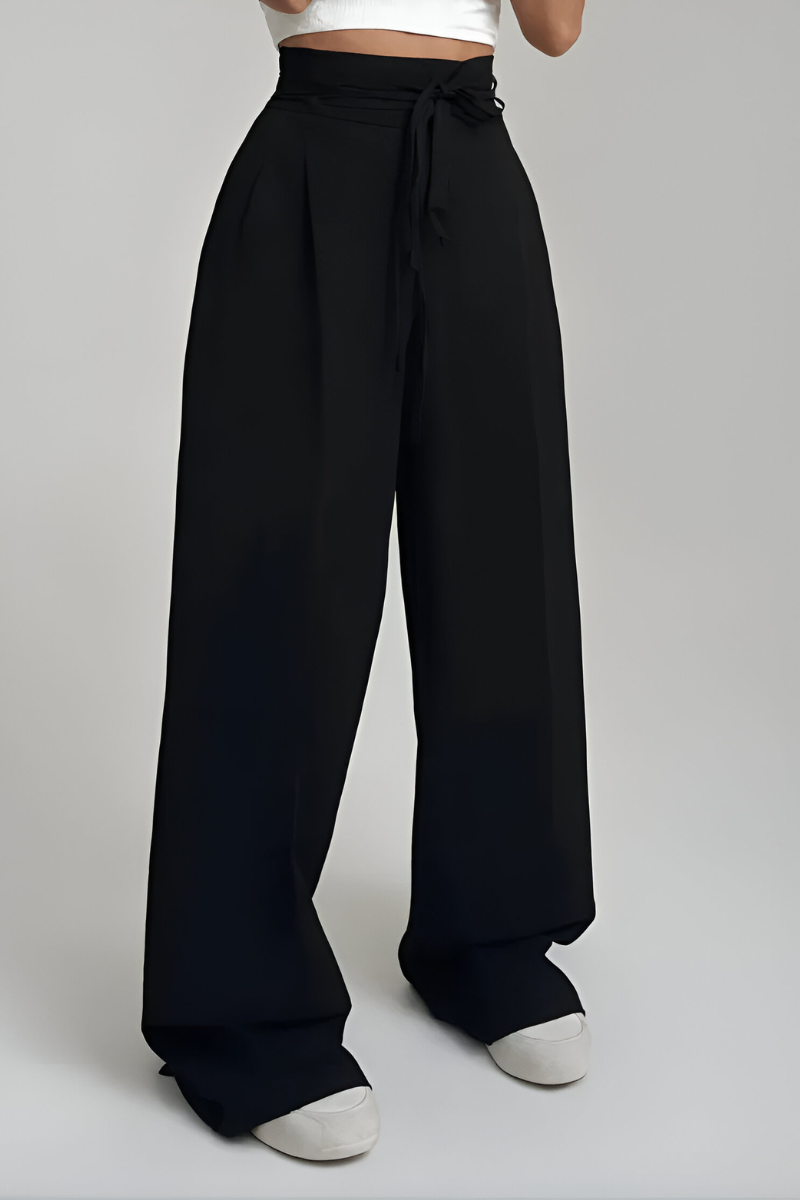 Charlotte™ | Hose mit hoher Taille und weitem Bein