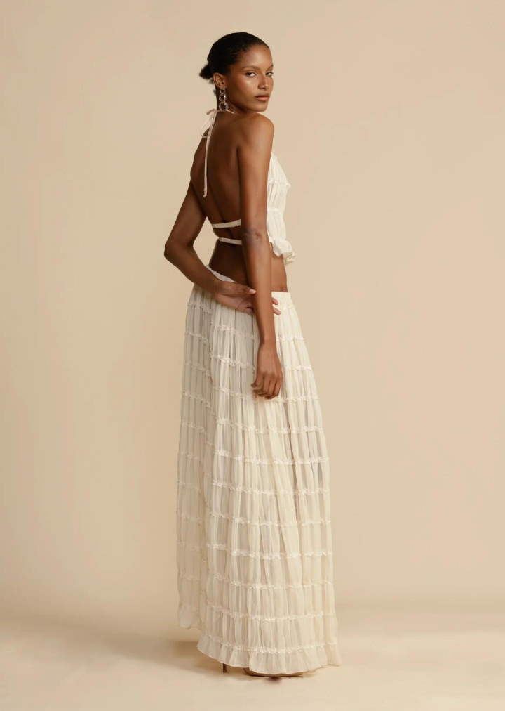 Flora™ | Eleganter langer Rock und Top