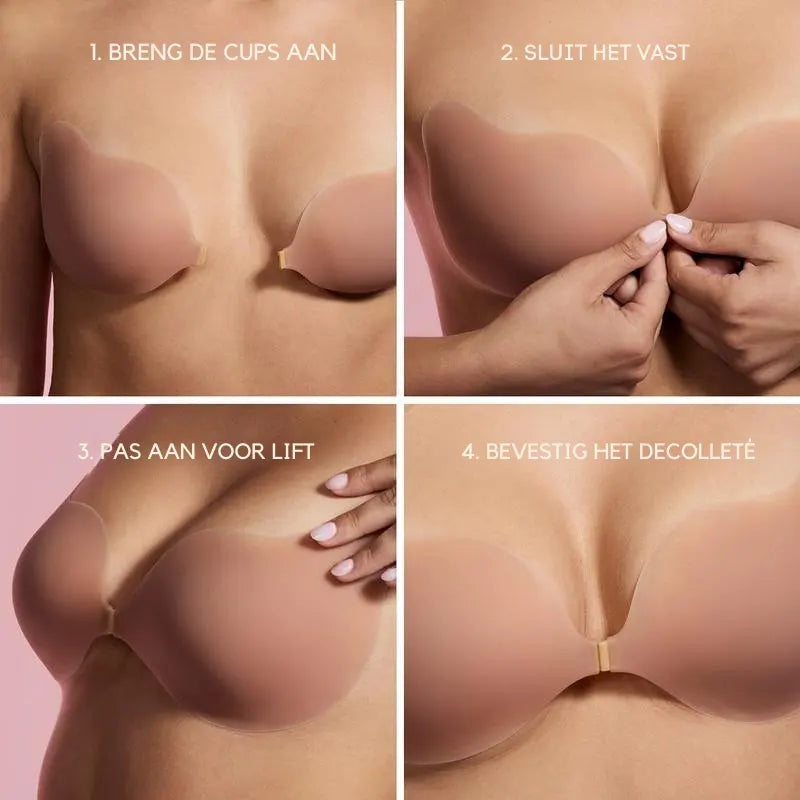 V-CAKES Decolleté Plakbeha voor Perfecte Lift en Ondersteuning