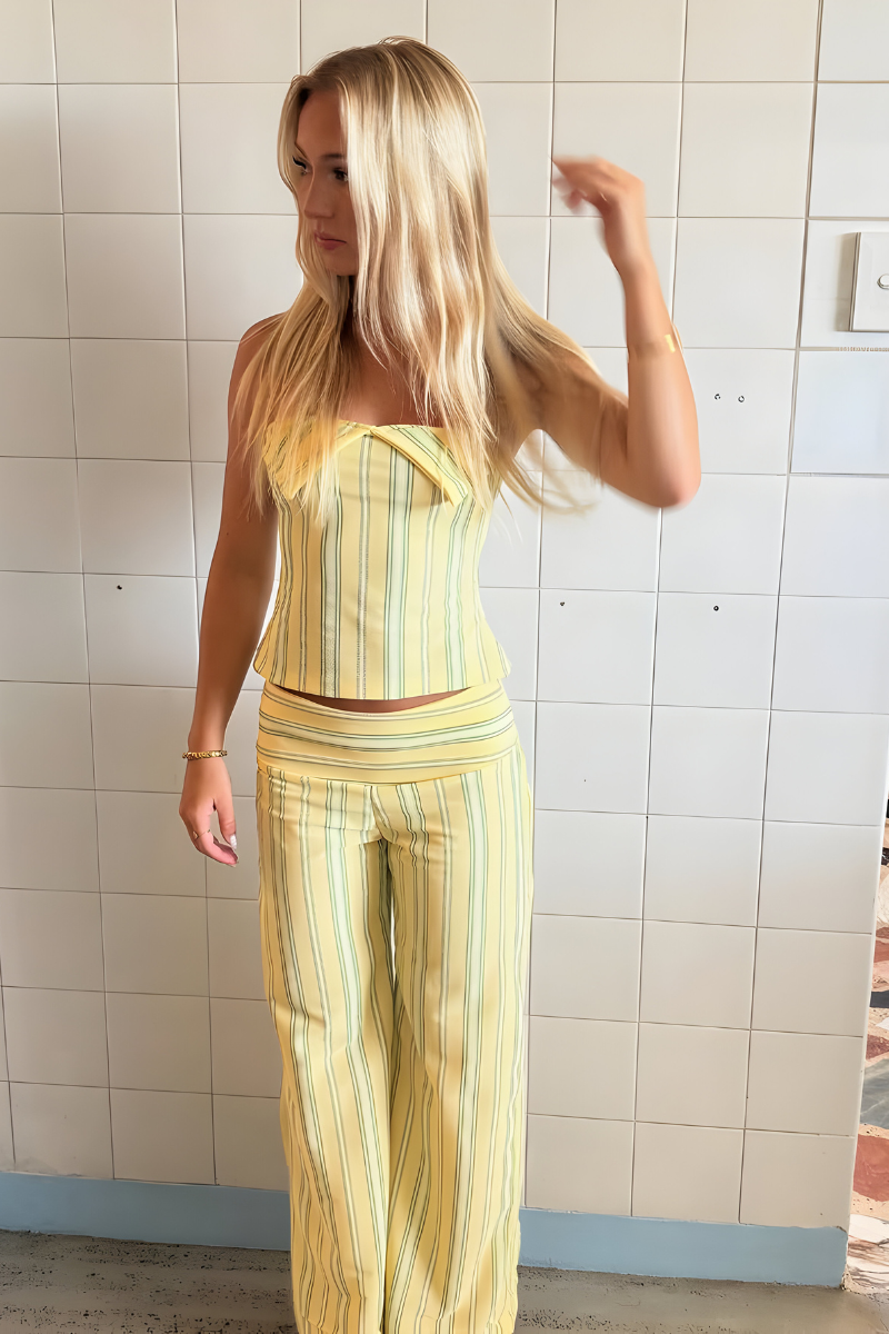 VIVEA Stijlvolle Gestreepte Set
