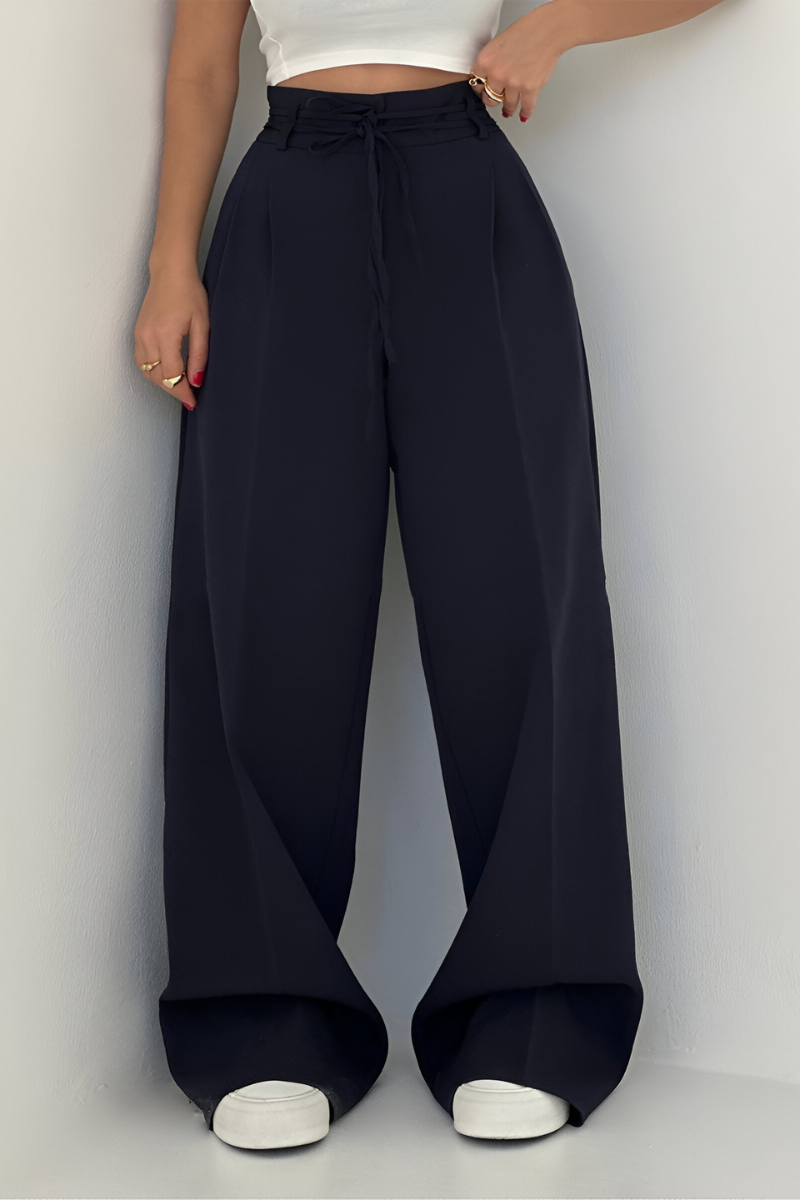 Charlotte™ | Hose mit hoher Taille und weitem Bein