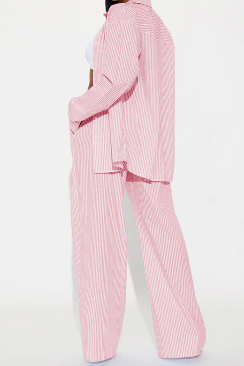 Tessa™ | Gestreiftes, bequemes zweiteiliges Set