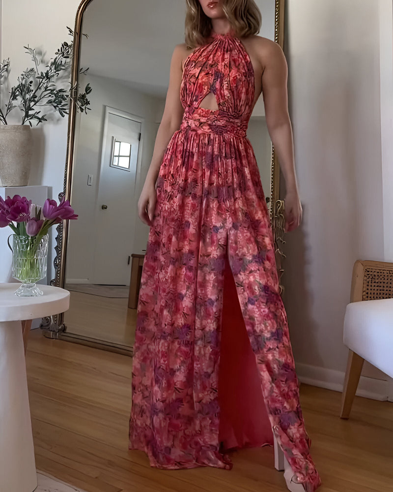 CLAIRELIA | Backless Maxi Jurk