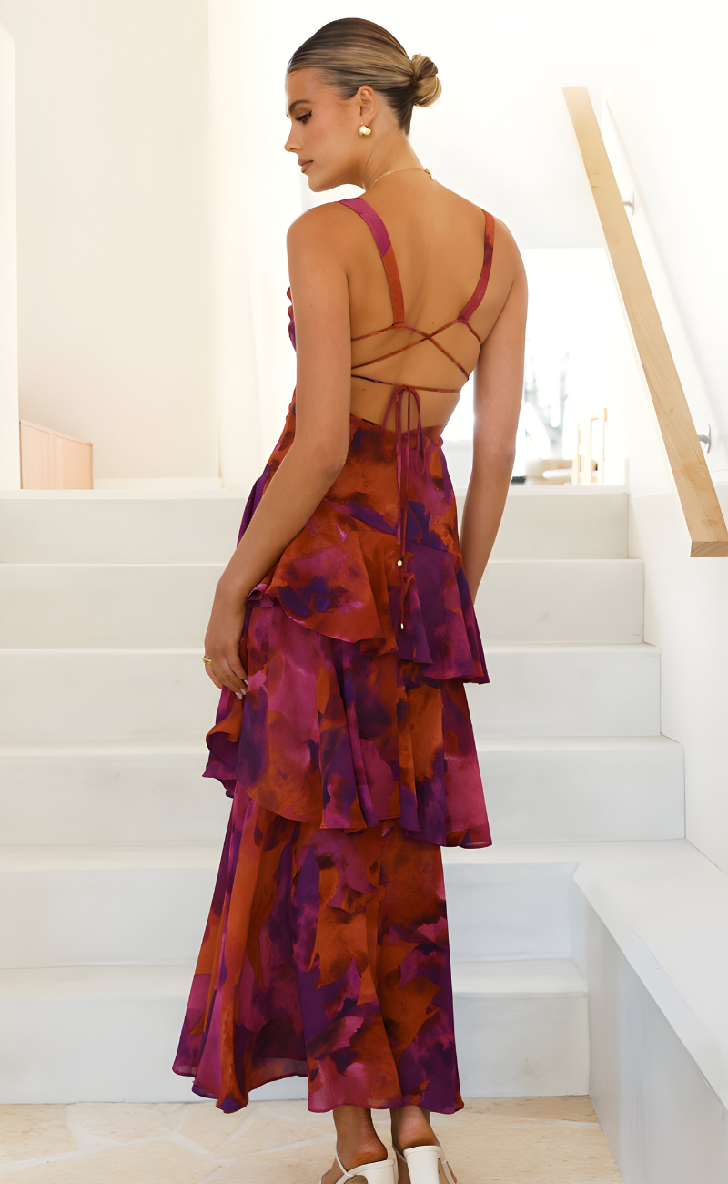 CLAIRELIA Maxi Jurk β Luxe Elegantie voor Elke Gelegenheid