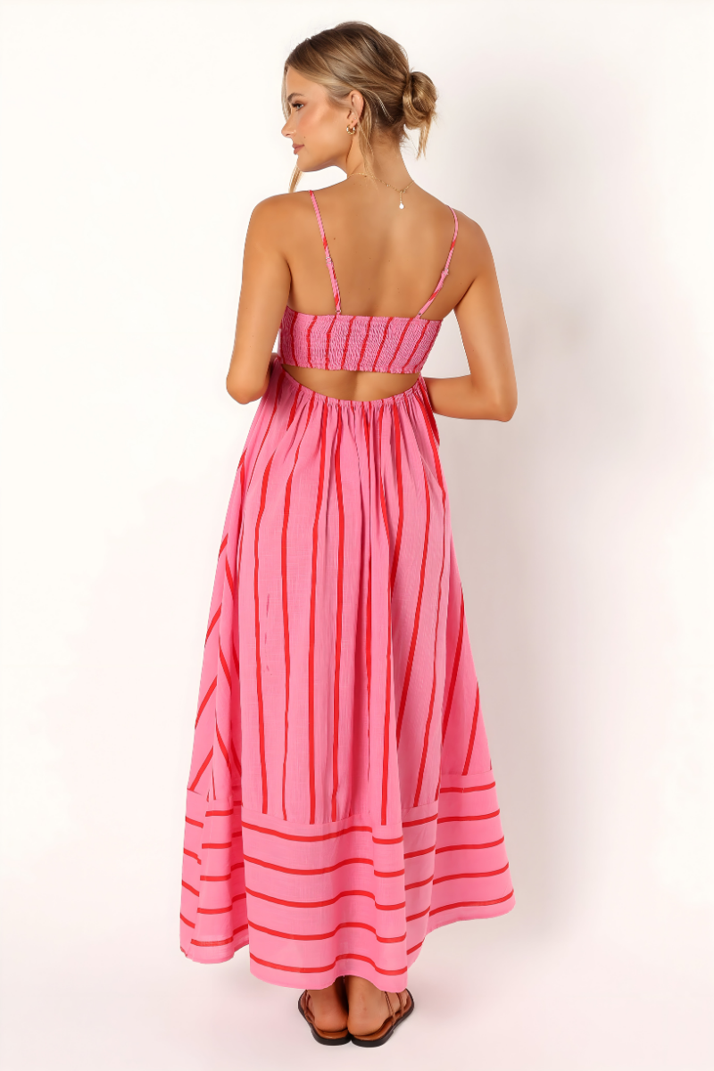 CLAIRELIA Luxe Maxi Jurk β Elegantie in elke stap