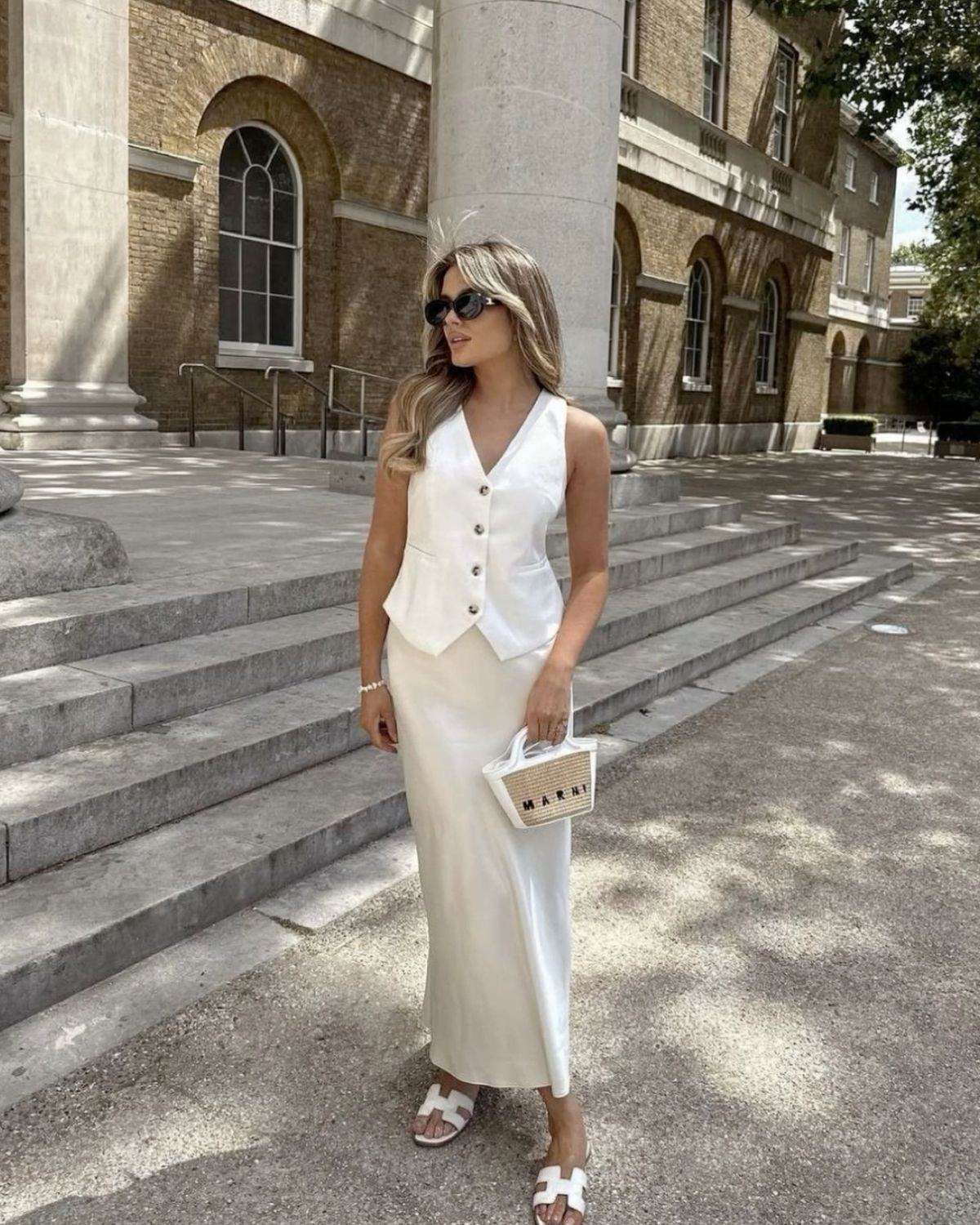 Satin Maxi Skirt
