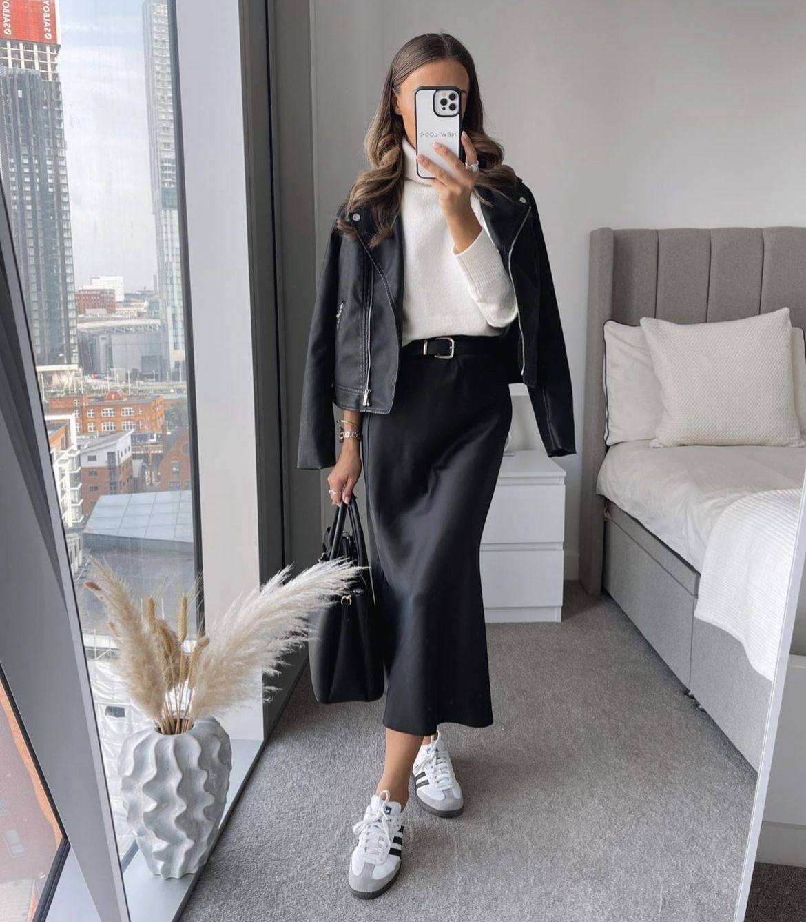 Satin Maxi Skirt