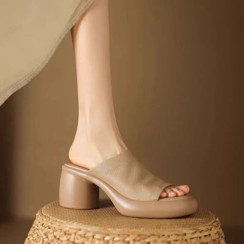 MAURICE | Orthopedische Comfortabele Slippers Met Hak