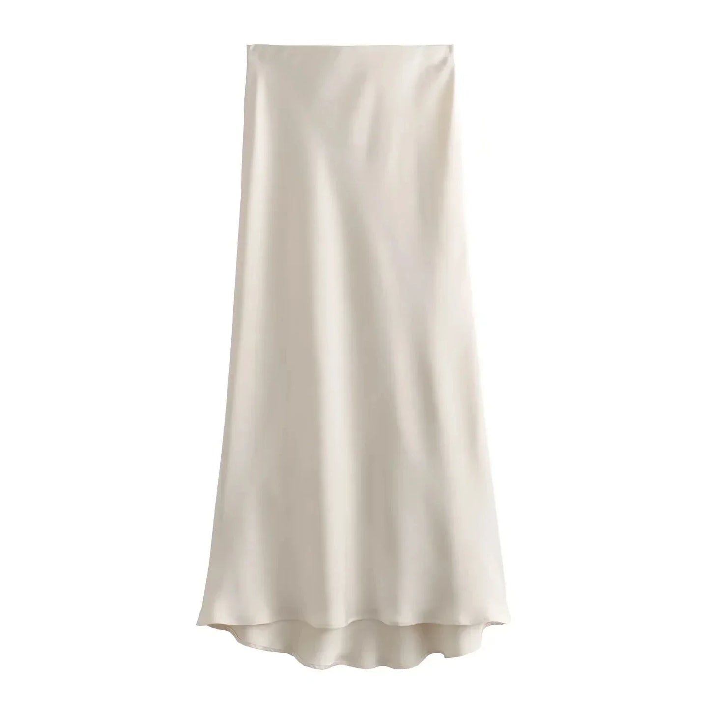 Satin Maxi Skirt