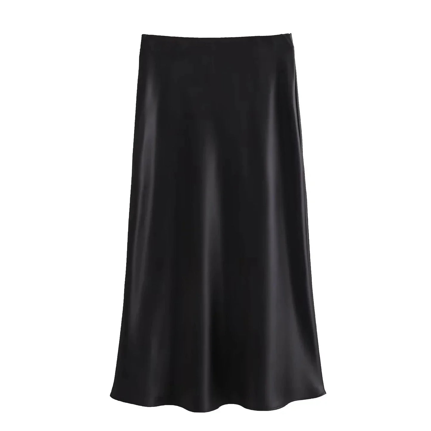 Satin Maxi Skirt