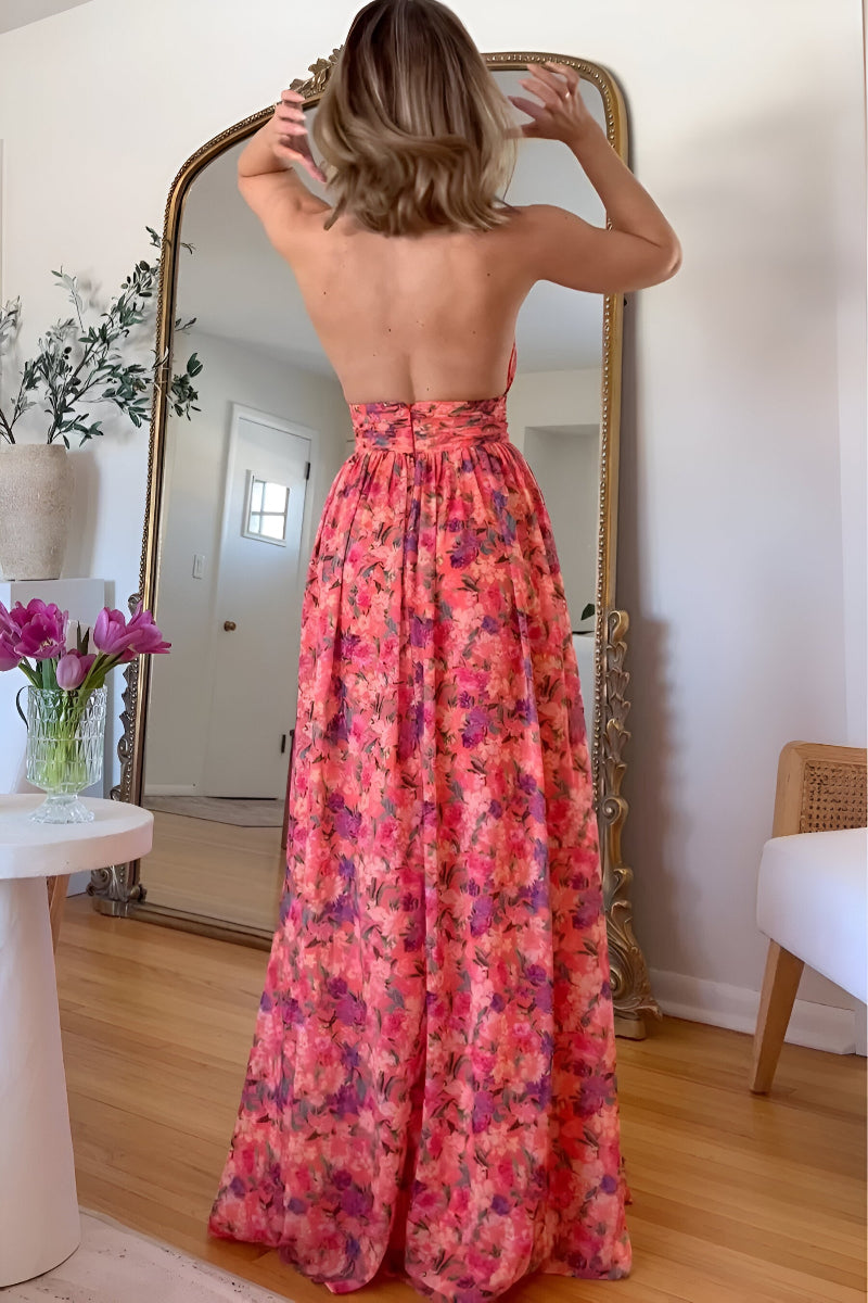 CLAIRELIA | Backless Maxi Jurk