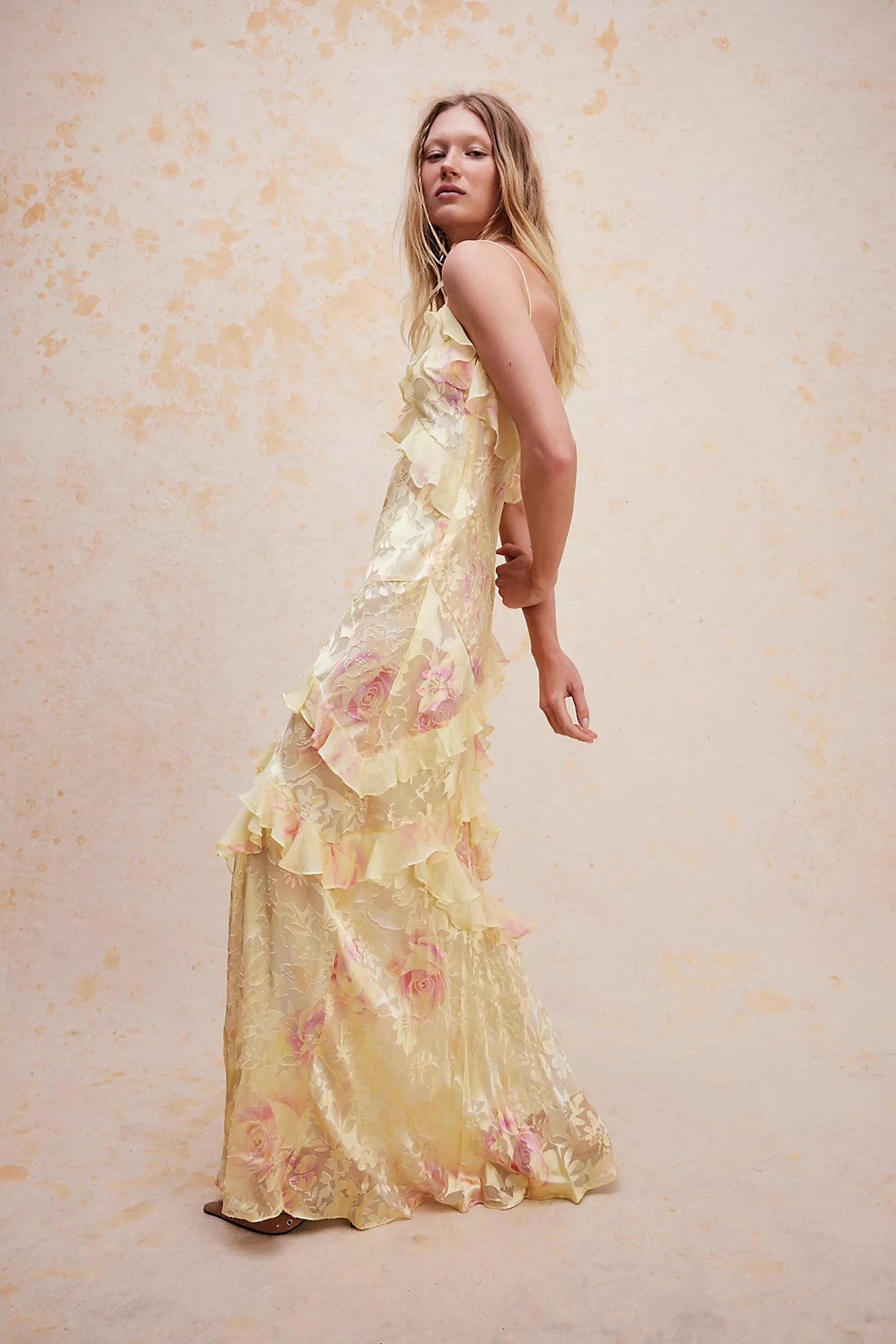 CLAIRELIA | Elegante Bloemen Maxi-jurk