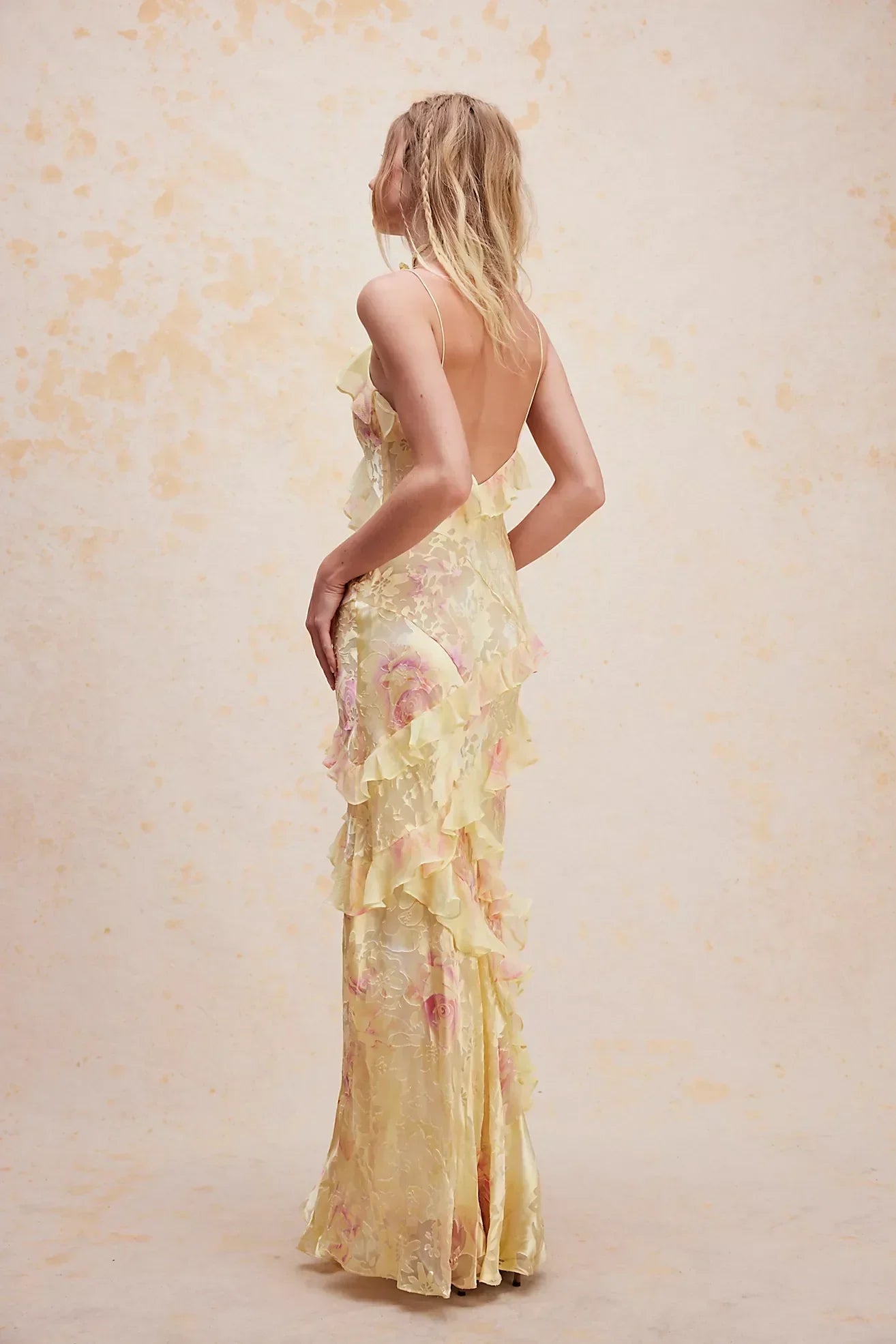 CLAIRELIA | Elegante Bloemen Maxi-jurk