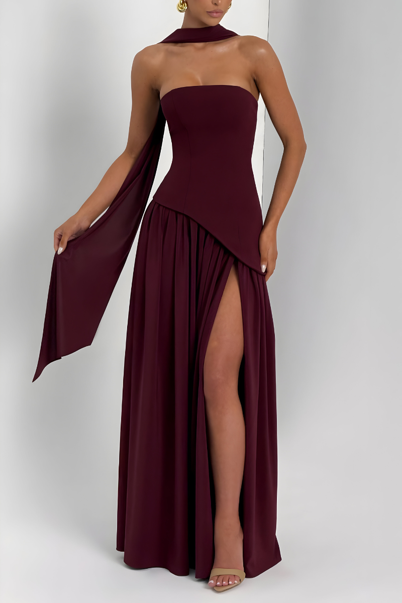 VEONA Maxi Jurk – Luxe Elegantie voor Elke Gelegenheid