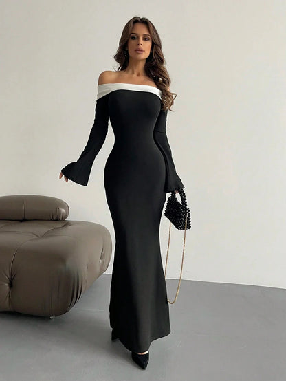 VEONA | Elegante Off-Shoulder Jurk
