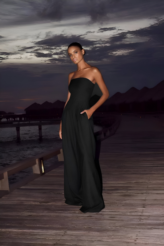 Zita™ | Eleganter trägerloser Jumpsuit