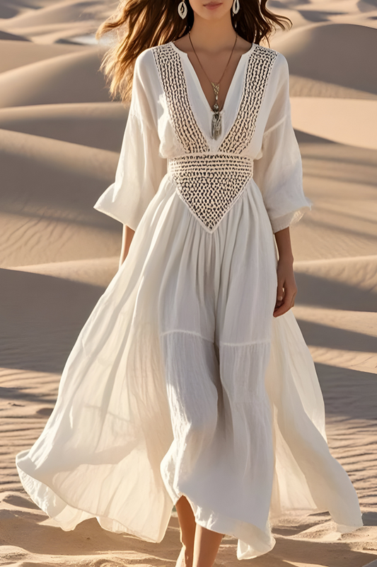 CLAIRELIA | Vintage Boho Jurk