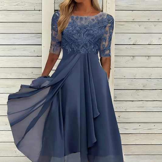 CLAIRELIA | Elegante jurk met kanten