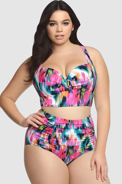 LUNARIA |Bauchkontroll-Bikini in Übergröße