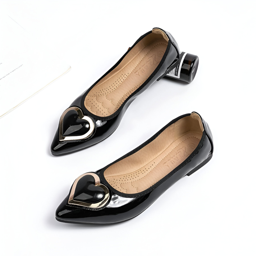 VIVEA WALK | Ballerina's met Hartdetail