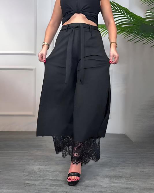 SÔL STUDIO | Elegante Geborduurde Broek
