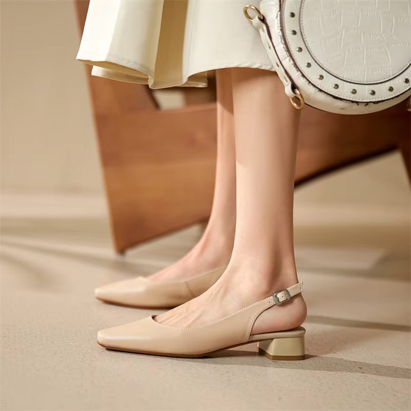 SOLICE | Orthopedische Comfortabele Blokhak Pumps