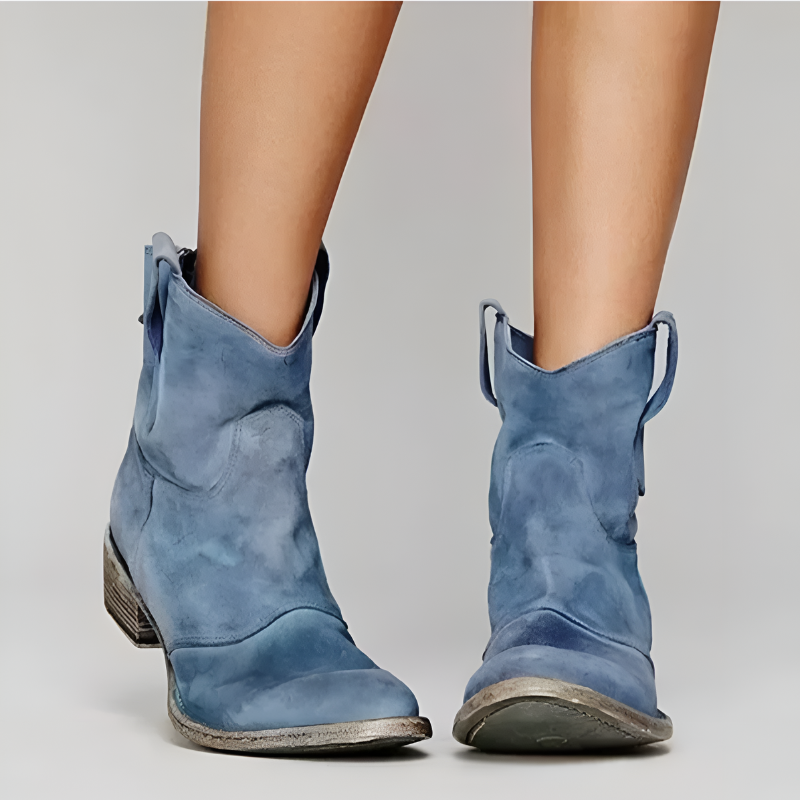 STRIDIA FLEX | Vintage Western Enkellaarzen