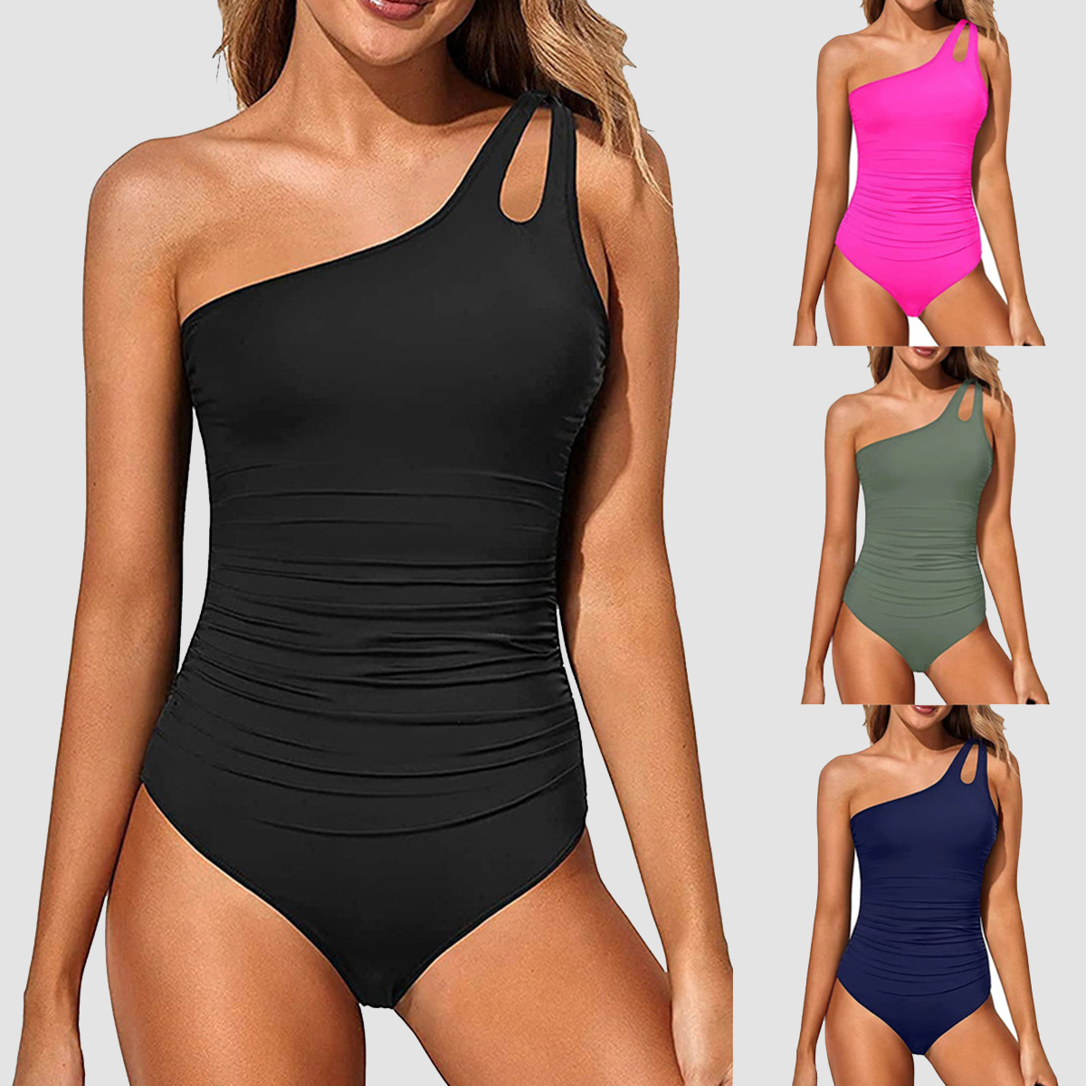 Thyra™ | One-Shoulder-Badeanzug