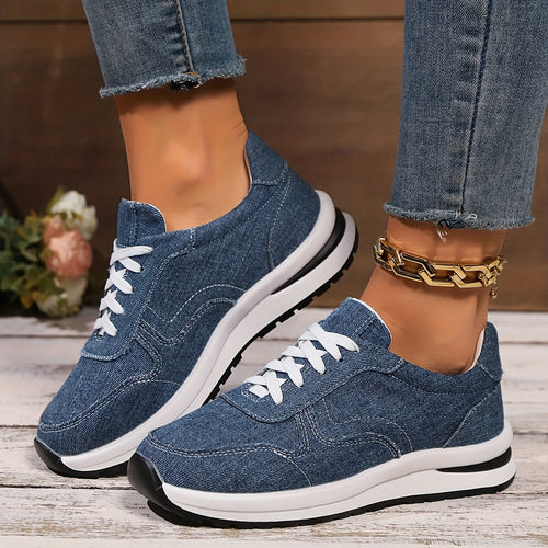 STRIDIA SNEAKERS | Orthopedische Sneakers met spijkerstof