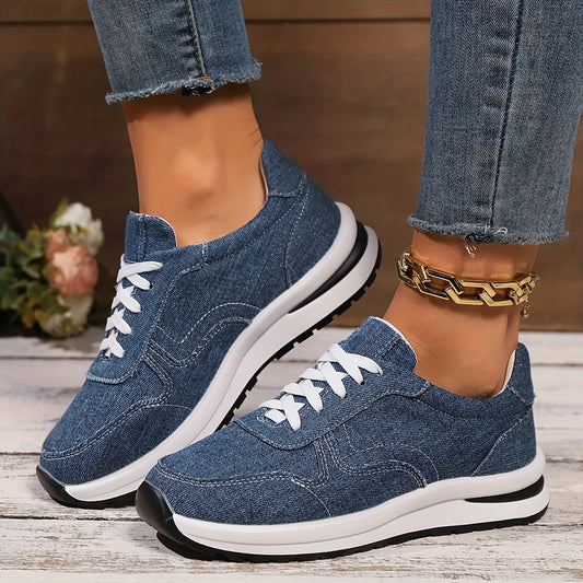 STRIDIA SNEAKERS | Orthopedische Sneakers met spijkerstof