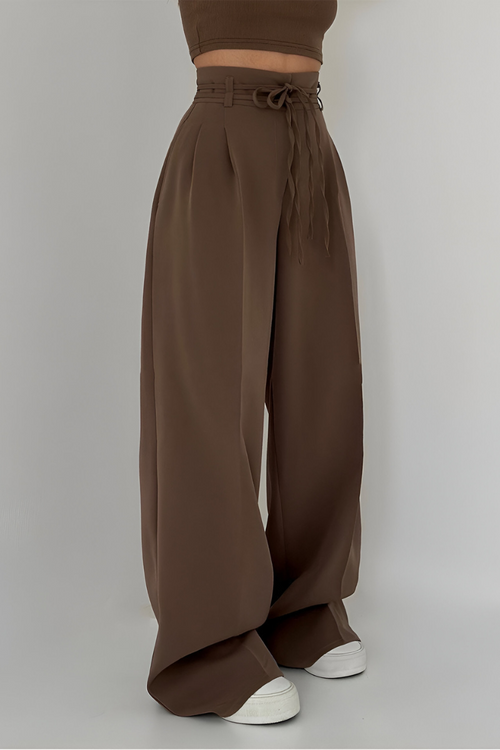 Charlotte™ | Hose mit hoher Taille und weitem Bein