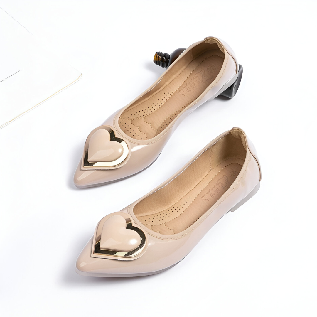 VIVEA WALK | Ballerina's met Hartdetail
