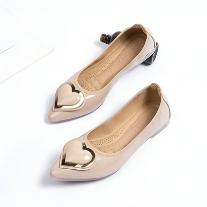 VIVEA WALK | Ballerina's met Hartdetail