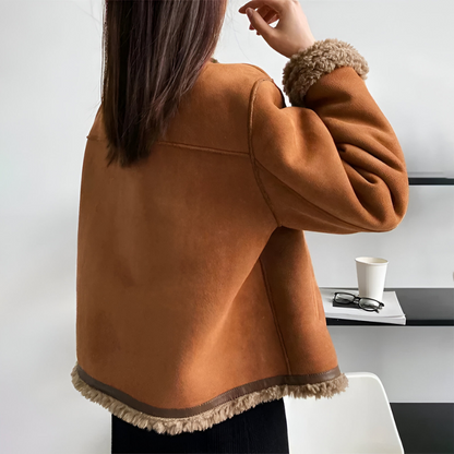NIVIA | Jas met Knopen in Vintage-stijl