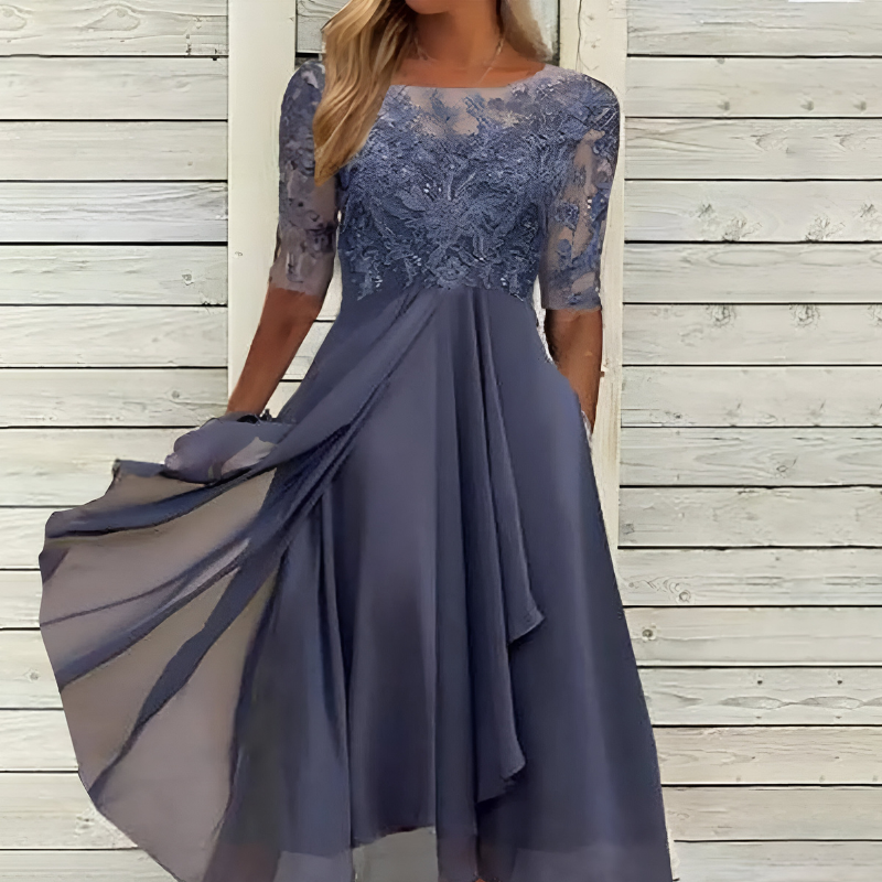 CLAIRELIA | Elegante jurk met kanten