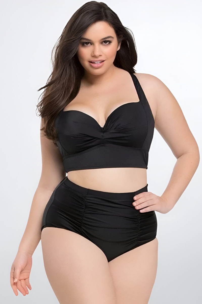 LUNARIA |Bauchkontroll-Bikini in Übergröße