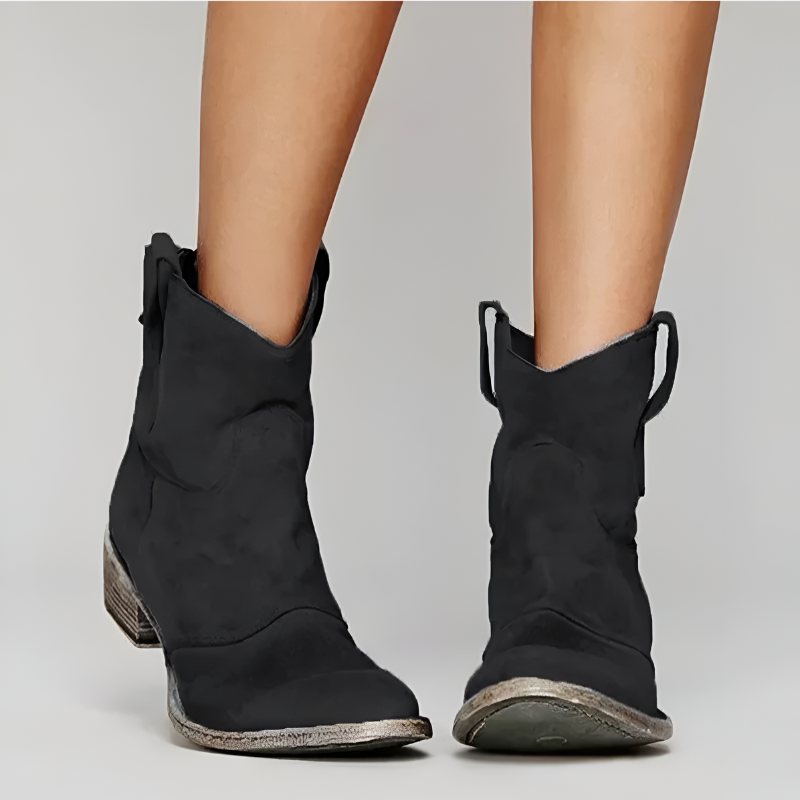 STRIDIA FLEX | Vintage Western Enkellaarzen