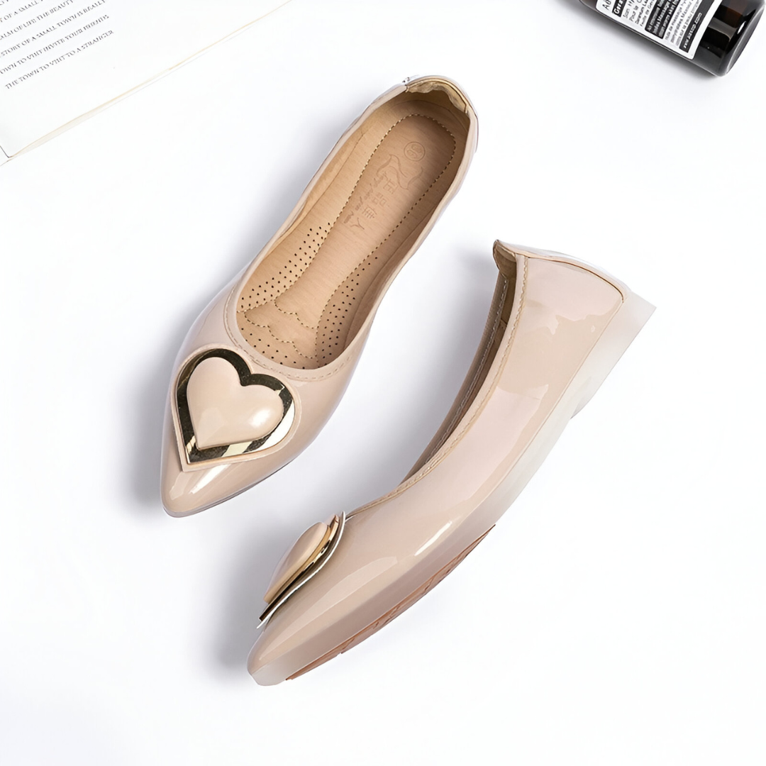 VIVEA WALK | Ballerina's met Hartdetail