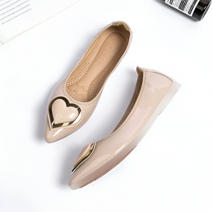 VIVEA WALK | Ballerina's met Hartdetail