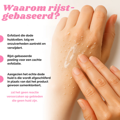 White & Black Rice Peel Shots – Verjongende Huidtransformatie