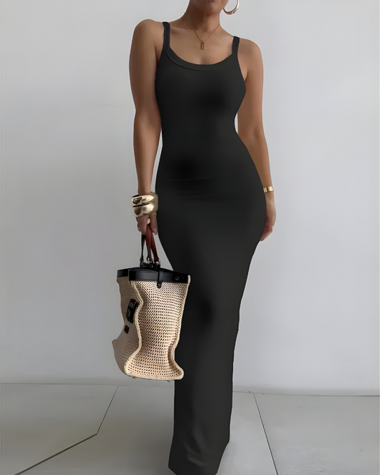 ELLARIA CONTOUR MAXI – Elegante Bodycon Jurk