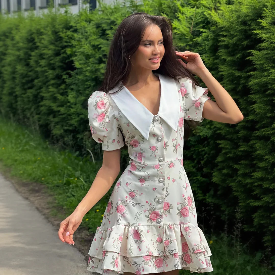 Fleur D'Amour Mini Jurk