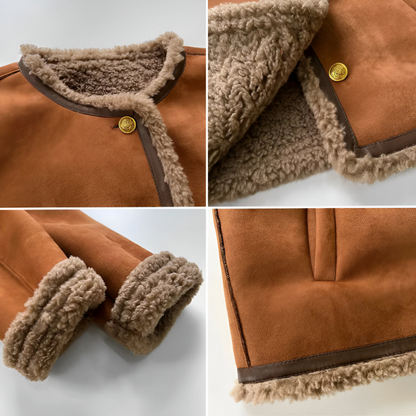 NIVIA | Jas met Knopen in Vintage-stijl