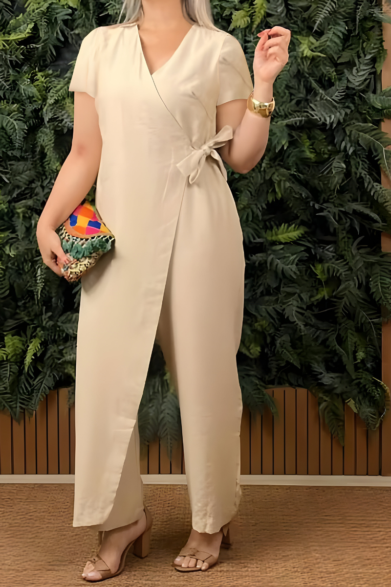 Klassieke Relaxte Pasvorm Jumpsuit