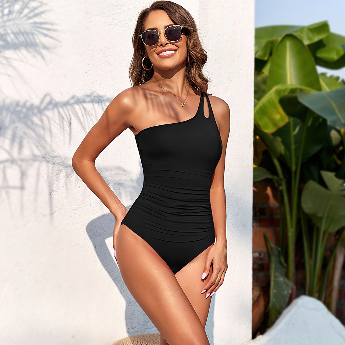 Thyra™ | One-Shoulder-Badeanzug