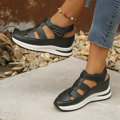STRIDIA | Stijlvolle Orthopedische Klittenbandsandalen