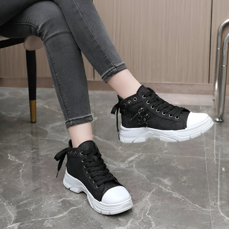 STRIDIA SNEAKERS | Casual Alledaagse Denim Sneakers